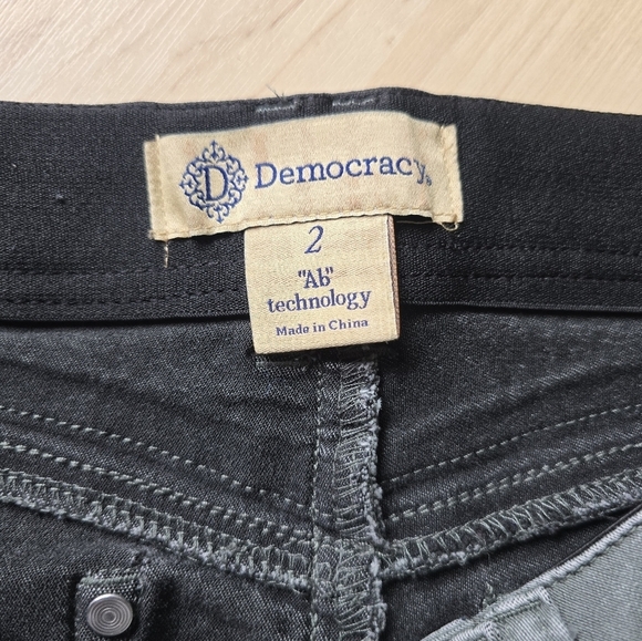 Democracy "Ab" Technology Jeggings Size 2 - Picture 11 of 12